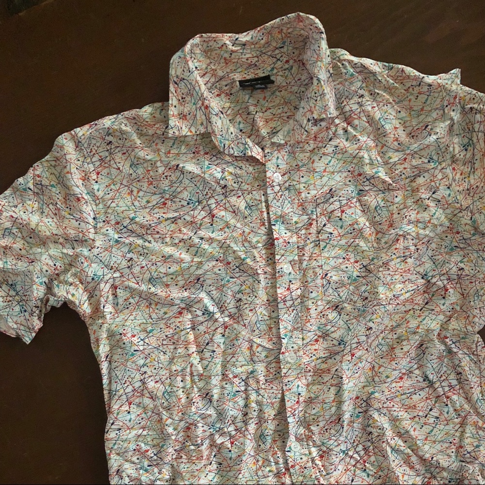 LULAROE small paint splatter Amy